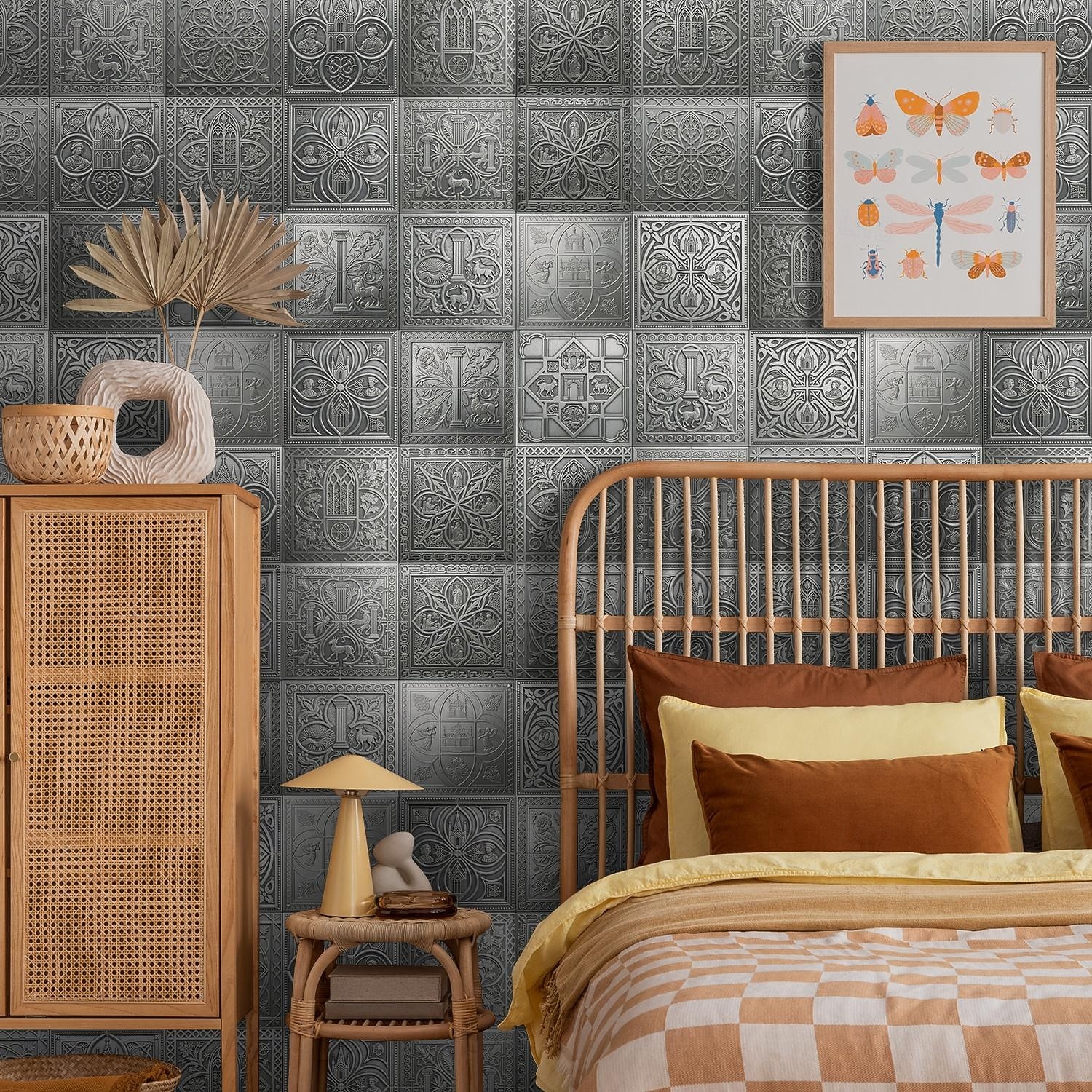 12 db 15 cm-es csempematrica, öntapadós, levehető marokkói talavera csempe, vízálló konyhabútor, lépcsőház, lakberendezés 2026 - $35.99 –P7