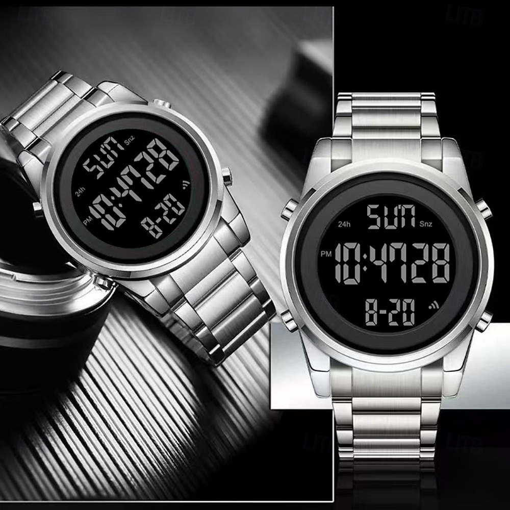 2026年 高品質 電子時計 学生スタイル マルチファンクショナル おしゃれな メンズスポーツ 電子時計  コレクション – $28.99 –P3