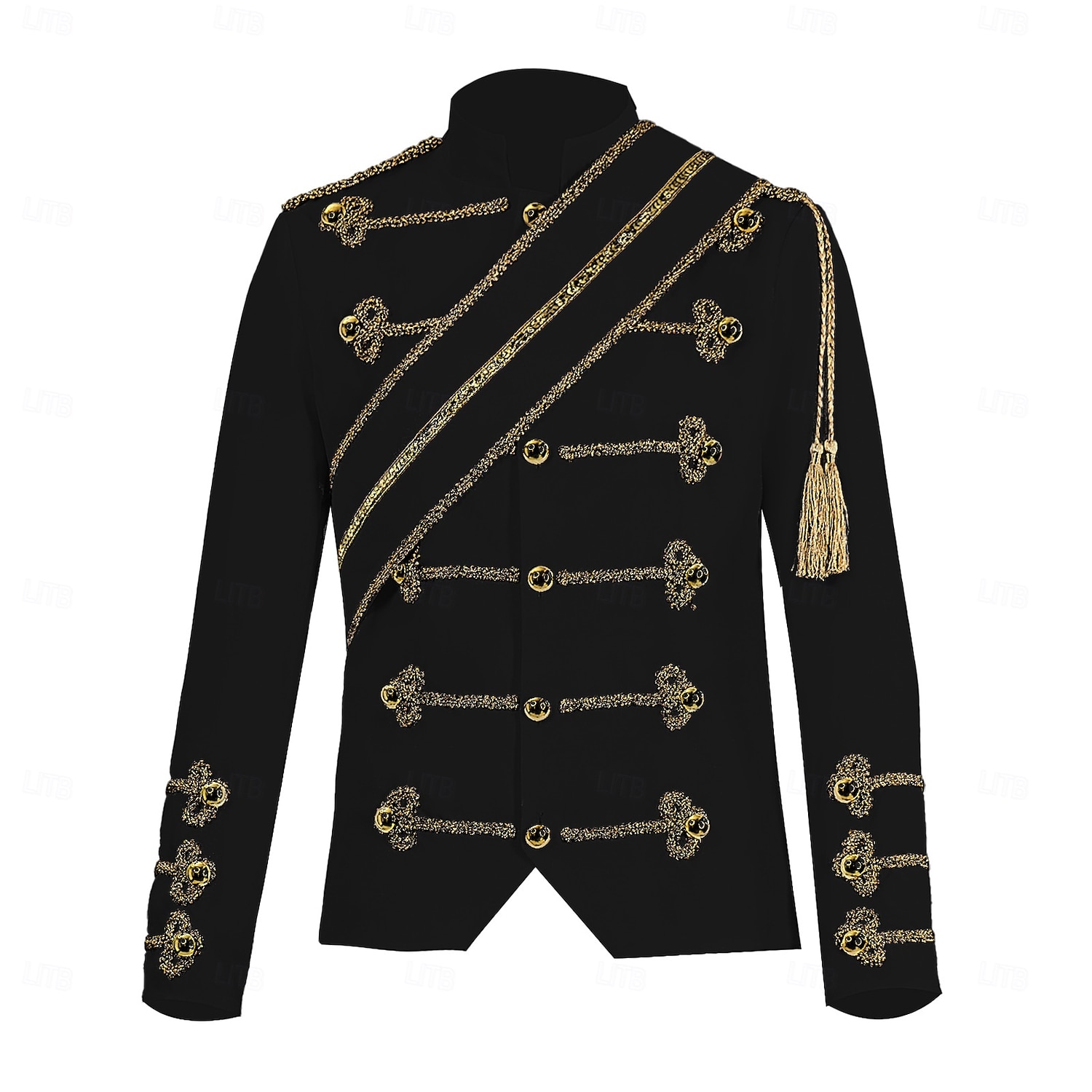 Rétro Vintage Rococo Manteau Bal Masqué Veste de cirque Manches longues Prince Aristocrate Déguisement Homme Carnaval Mascarade Événement / Fête Adulte Manteau Automne & Hiver de 2026 ? $96.99 –P9