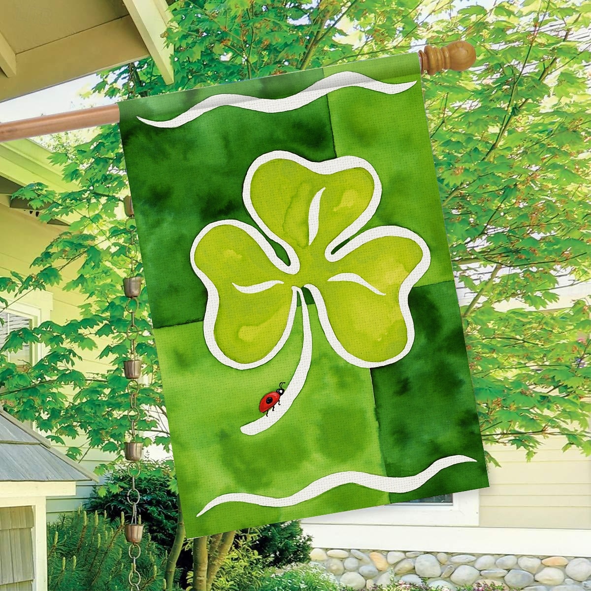 St Patrick's Day Outdoor Garden Flag Irish Party Decoration for Yard Patio Lawn Holiday Celebration 2026 - $15.99 –P2