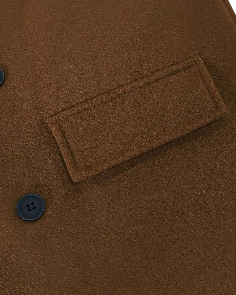 Miesten Talvitakki Fleecetakki Päällystakki Pitkä trenssitakki Trenssitakki Päivittäin ulko- Syksy Talvi Polyester Pidä lämpimänä Päällysvaatteet Vaatetus Klassinen Vapaa-aika Tavallinen Tasku 2026 - $54.99 –P11