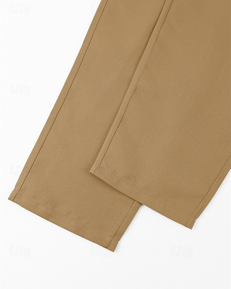 Per uomo Pantaloni Cargo Pantaloni Coulisse Elastico in vita Multi-tasche Tinta unica Antivento Comodità Quotidiano All'aperto Ferie Streetwear Elegante Nero Verde militare del 2026 a $13.49 –P6