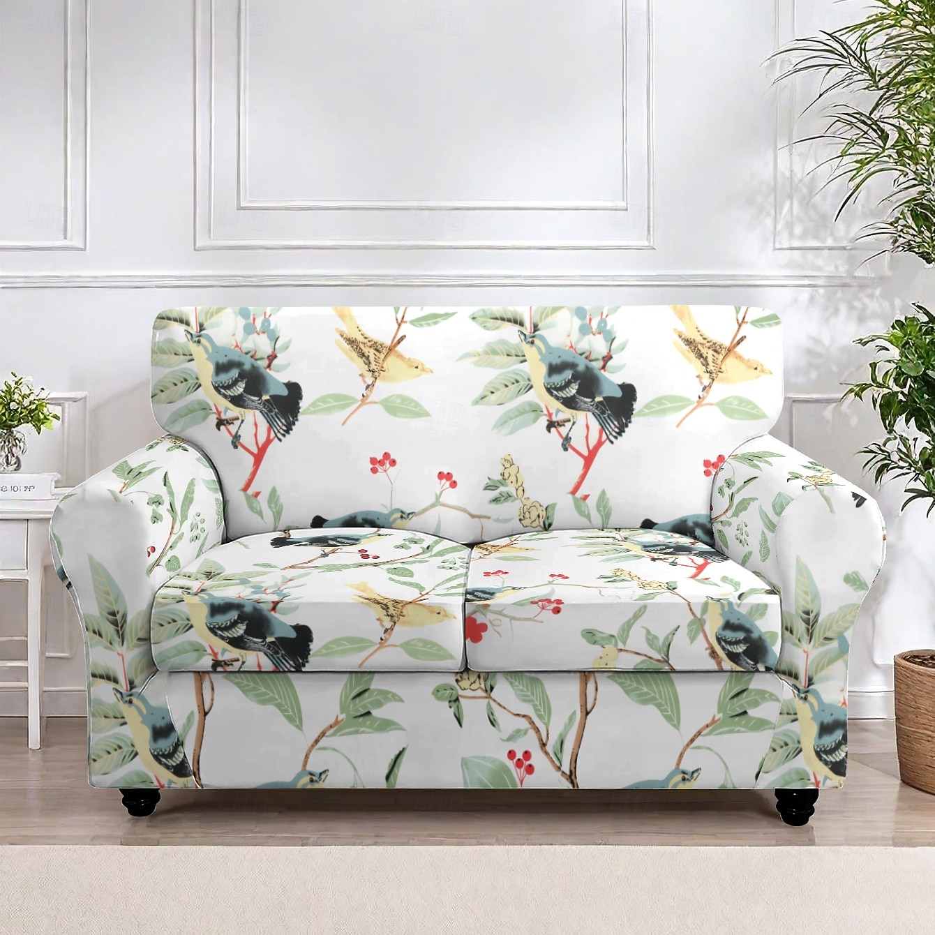 כיסוי לספה עם כורסה, כיסוי אלסטי נמתח לספה יחידה, נגד החלקה, עמיד לאבק, כיסוי ספה מגן לסלון לשימוש ביתי 2026 - $37.99 –P3