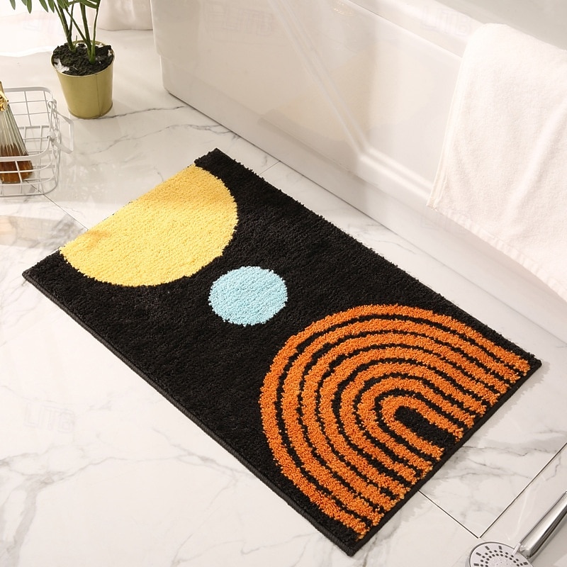 Bathroom Mat Minimalist Durable Entrance Floor Mat Wear-Resistant Absorbent Non-Slip Welcome Rug for Home Bedroom Bathroom Doorway 2026 - $19.49 –P4