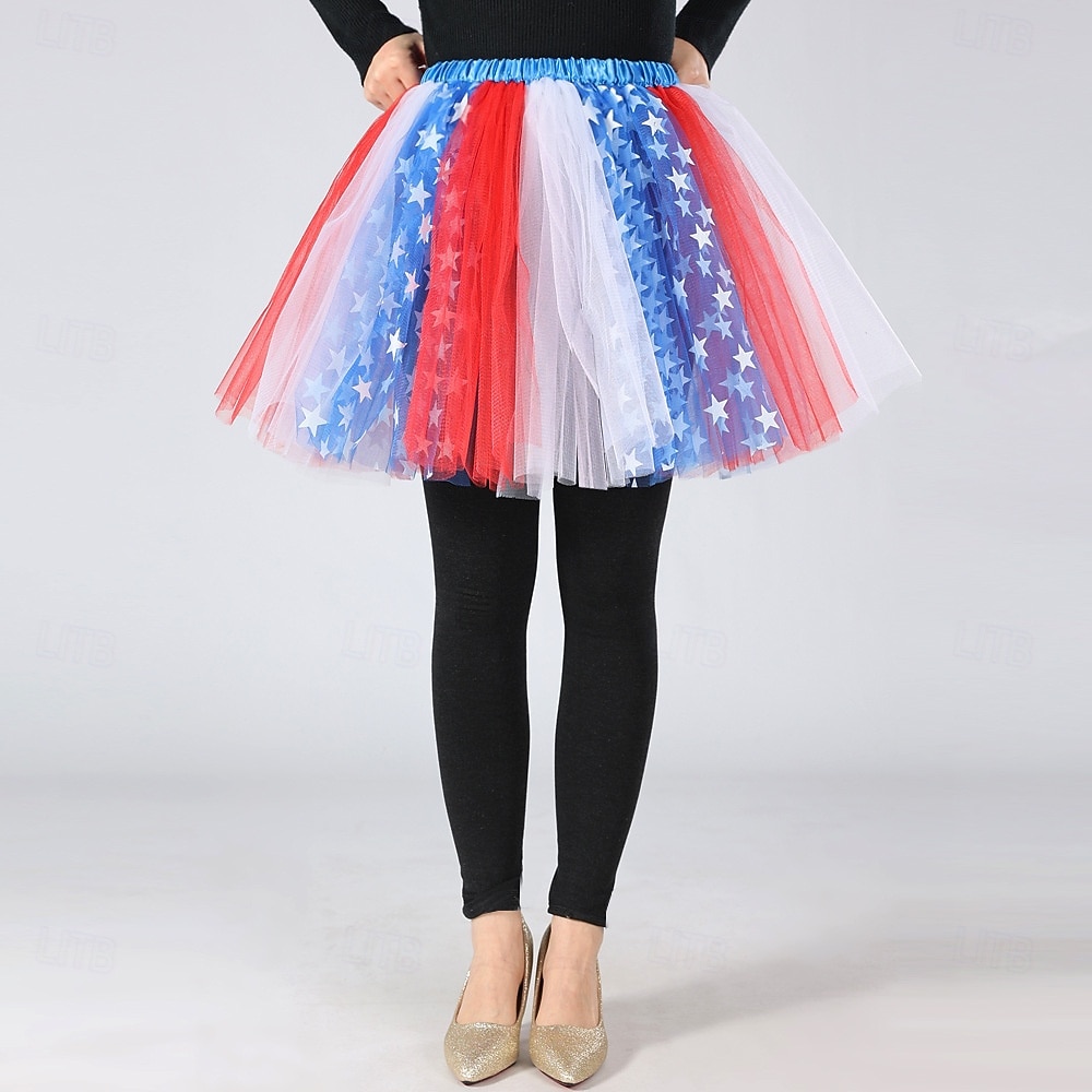Costum fantezie tutu Fusta din tul Retro / vintage Anii 1980 Adulți Pentru femei Halloween Carnaval Petrecere Performanță Îmbrăcați-vă 2026 - $29.99 –P1