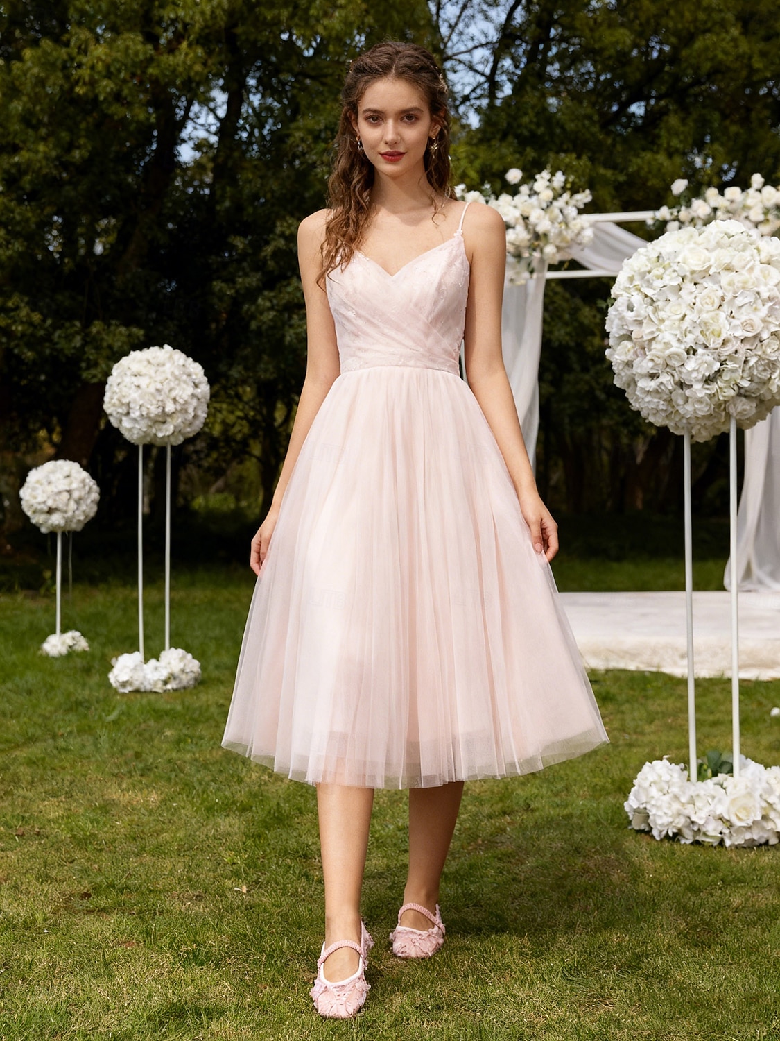 Sapatilhas Mary Jane femininas em renda marfim com tira elástica, elegantes e confortáveis, perfeitas para noivas e convidadas em casamentos e eventos ao ar livre. &cerimônias no gramado de 2026 por $19.99 –P4