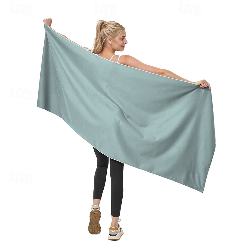 asciugamano da bagno oversize in microfibra ad asciugatura rapida con chiusura magnetica, super assorbente e resistente alla sabbia, perfetto per spiaggia, piscina, viaggi, palestra e campeggio del 2026 a $49.99 –P14