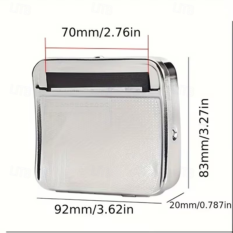 Автоматическая коробка для скручивания сигарет, регулируемая, полуавтоматическая, металлическая, компактная, персонализированная коробка для скручивания табака, для стандартной бумаги 2026 - $15.99 –P1