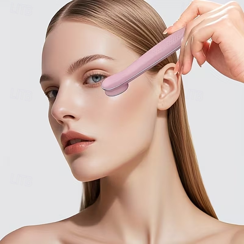 Eye Massage Device To Diminish Dark Circles And Puffiness With Vibration To Tighten Pores And Warmth For Relaxation Featuring A Light Beige Lifting Function. 2026 - $27.99 –P6