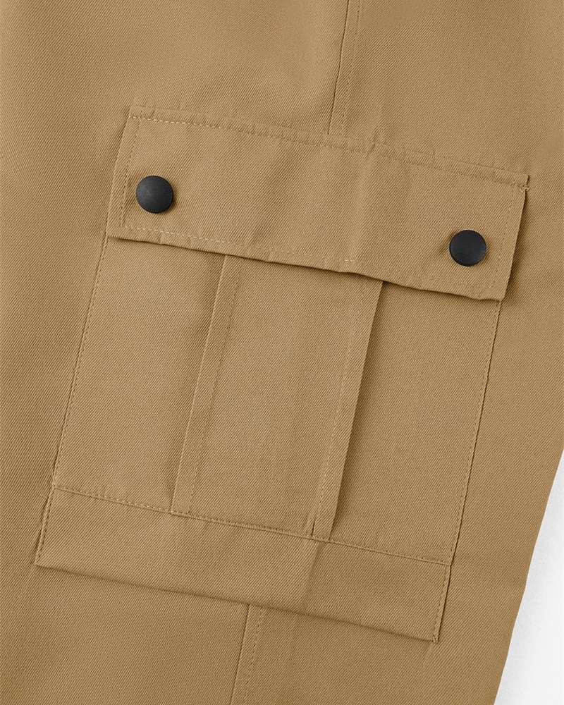 Per uomo Pantaloni Cargo Pantaloni Coulisse Elastico in vita Multi-tasche Tinta unica Antivento Comodità Quotidiano All'aperto Ferie Streetwear Elegante Nero Verde militare del 2026 a $13.49 –P5