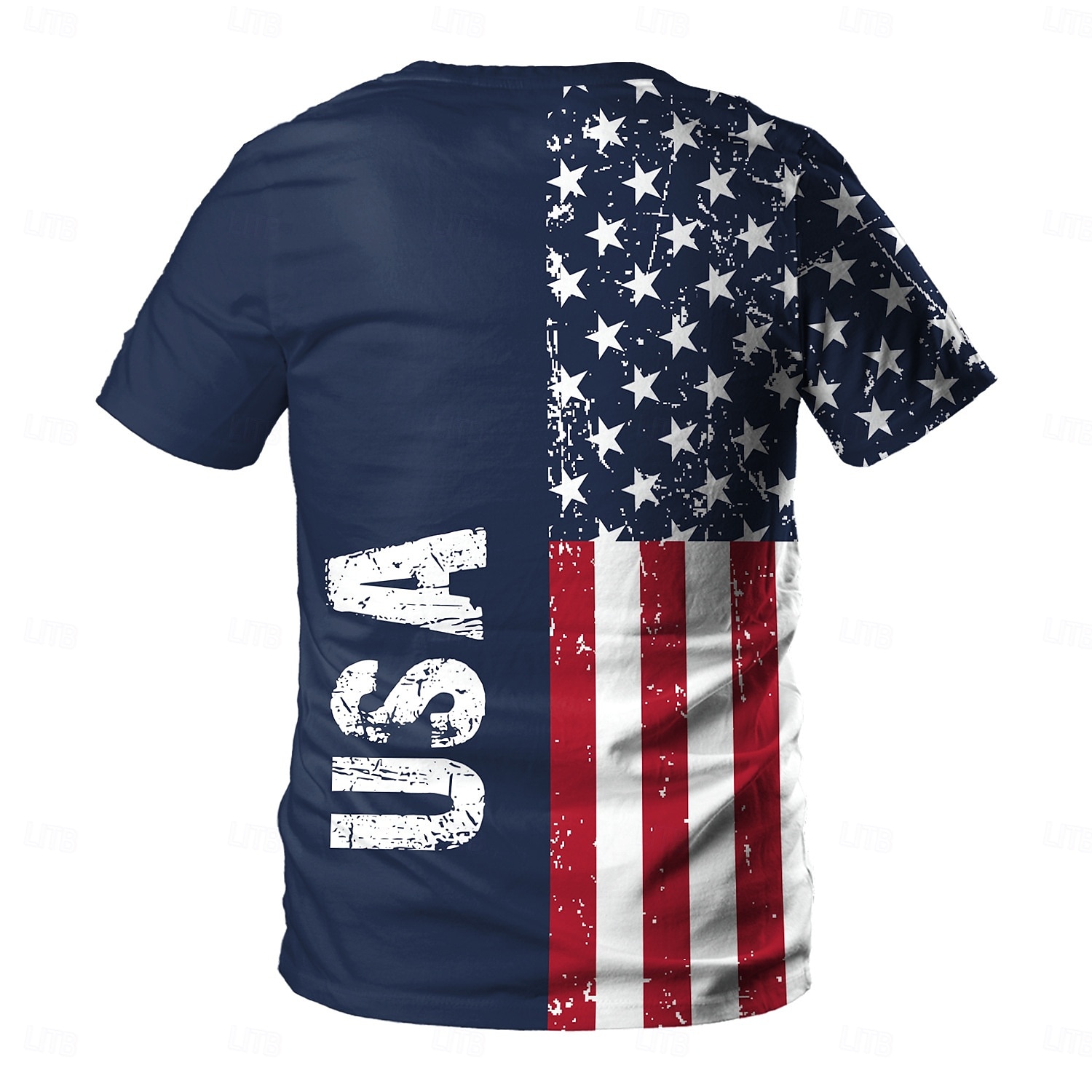 250e anniversaire des États-Unis Patriotique T-shirt Drapeau des États-Unis 250 ans 1776 Nouveauté Drôle Adulte Homme Semi-quincentenaire Jour de l'Indépendance / 4 Juillet 4 Juillet Occasionnel de 2026 ? $20.99 –P2
