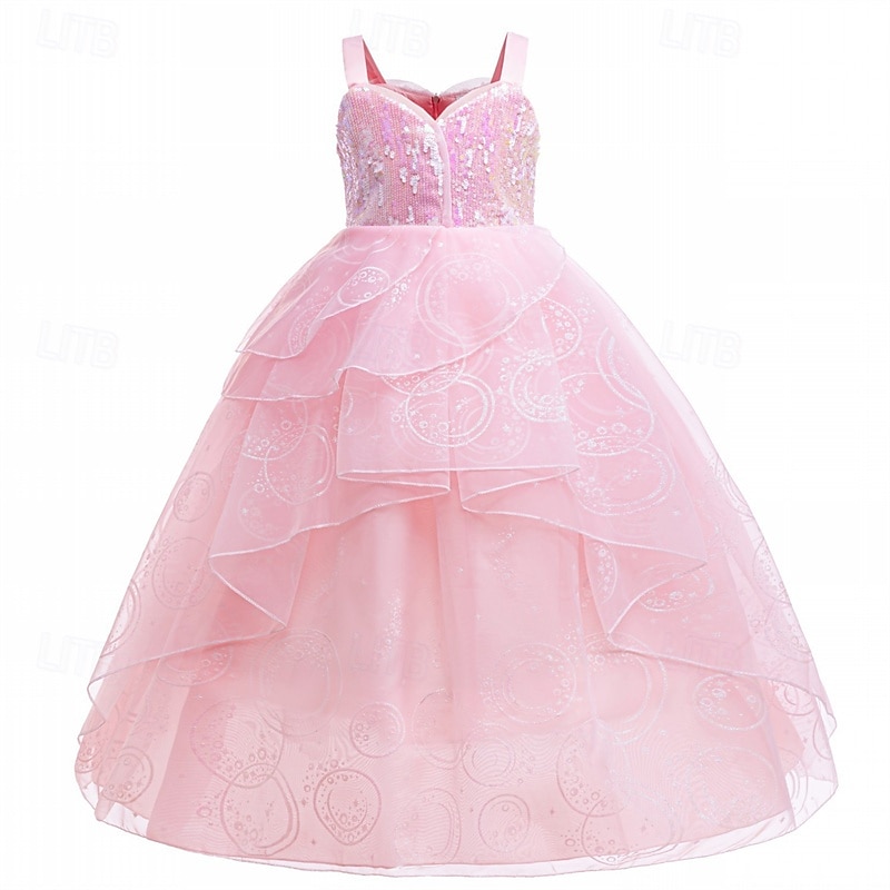Settimana del libro 2026, strega magica, principessa fantasy, favola, strega buona, costume di fantasia, vestito da damigella d'onore, abiti in tulle, costume di carnevale, principessa per bambine, carnevale per bambini, settimana del libro, spettacolo, f del 2026 a $35.99 –P1
