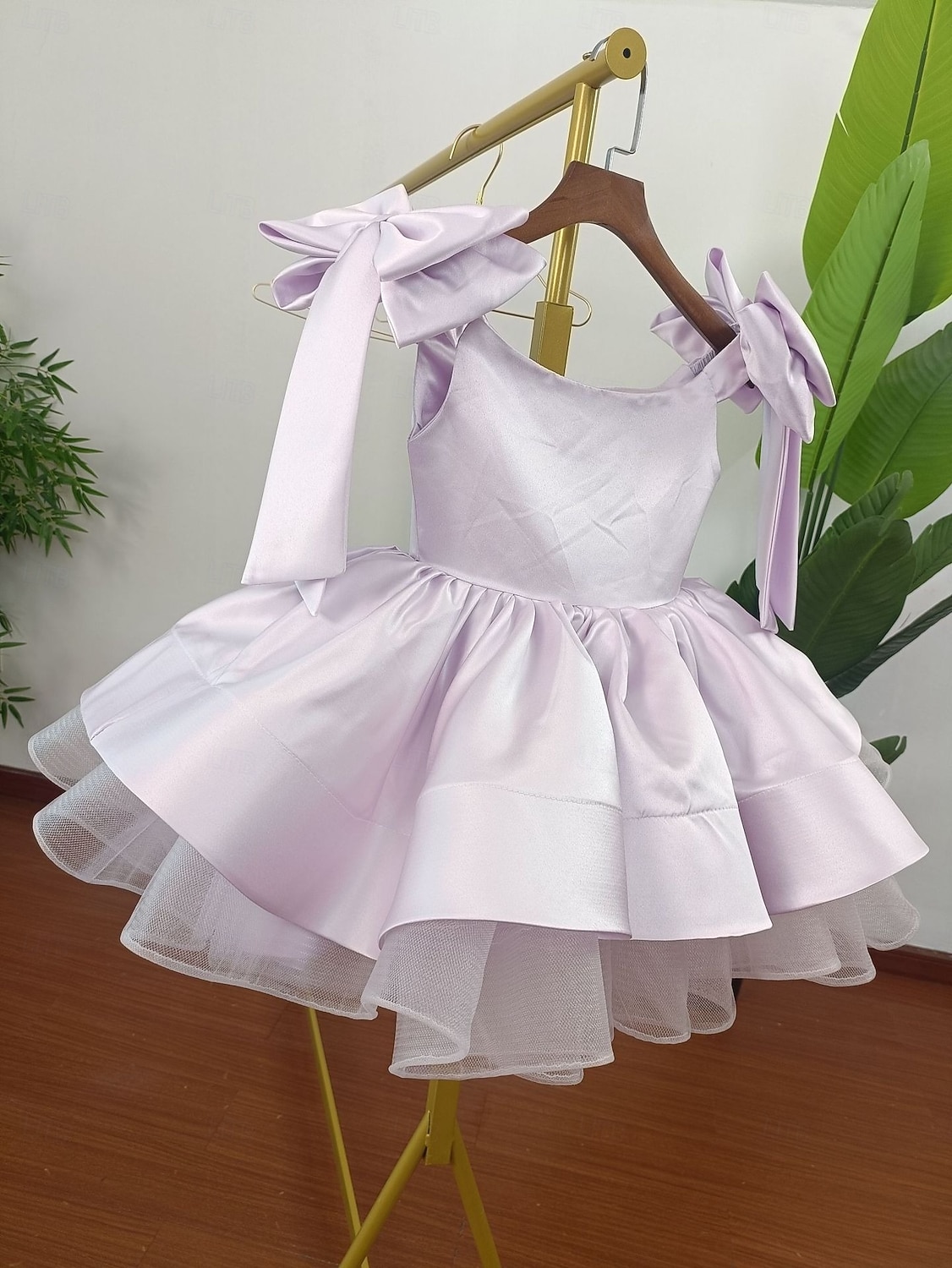 Lasten tyttöjen juhlamekko, yksivärinen, hihaton, suorituskykyinen, häämekko, prinsessa, makea verkko, pohkeenmittainen, tuppi, tyllimekko, kukkakuvio, tytön mekko, kesä, kevät, syksy, 4-13 vuotta, valkoinen, keltainen, pinkki 2026 - $72.99 –P11