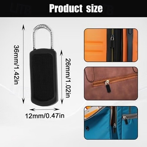 50 יחידות משיכת רוכסן תחליפית, ראשי רוכסן חדשים הניתנים להסרה ללא כלים, משיכות רוכסן מגומי לתרמילים, מעילים, נעליים ומזוודות, עיצוב פשוט ועמיד 2026 - $15.99 –P6