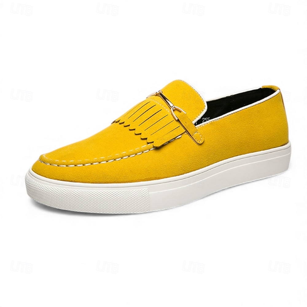 Groene loafers voor heren, lichtgewicht instappers, modieuze casual mocassins voor dagelijks gebruik, feestjes en outfits voor St. Patrick's Day. 2026 - $54.99 –P7