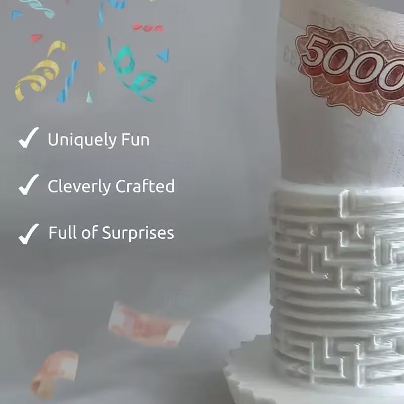 Gaveideer med penger til påskeegg – kreativ hjernetrimboks for barn &voksne, påskeegg-mysteriepuslespillboks med skjult rom for pengegave, bursdag, bryllup, påske, jul, høytidsfeiring 2026 - $17.99 –P8