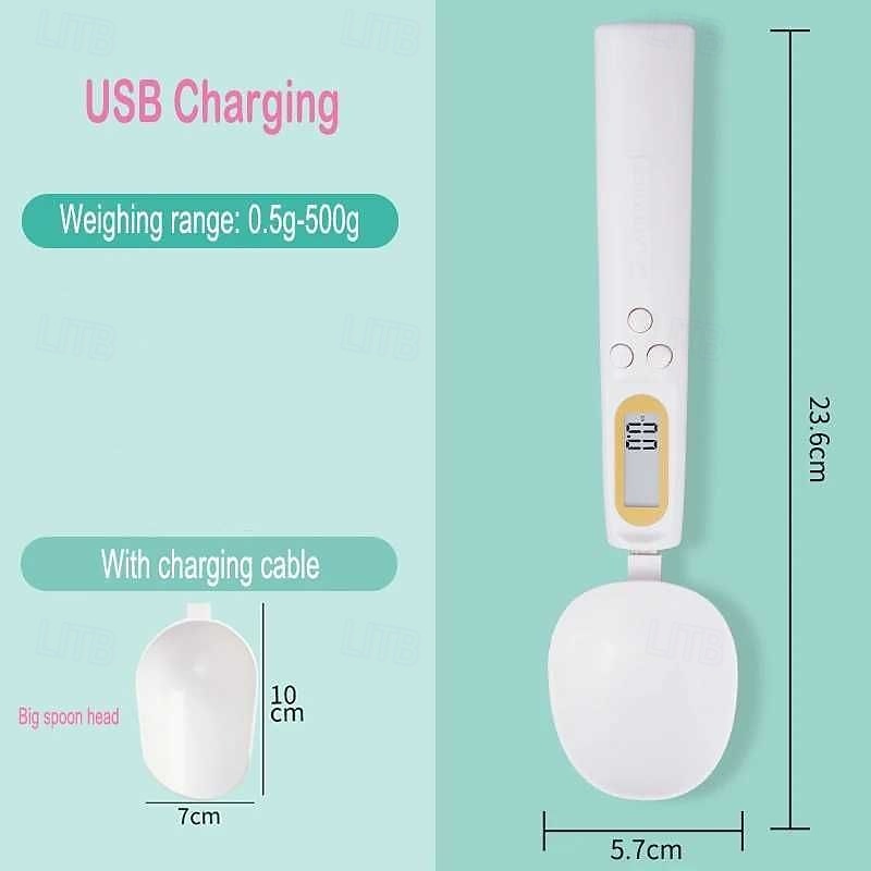 цифровые кухонные весы-ложка — портативные электронные пищевые весы для выпечки, приготовления пищи и точного измерения 2026 - $15.99 –P1