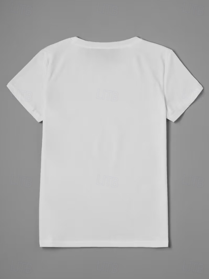 St. Patrick's Day Women's T Shirt Floral Graphic Shamrock Vintage Stylish Classic Short Sleeve Crew Neck Regular Tops Daily Print White Summer Spring 2026 - $21.99 –P4