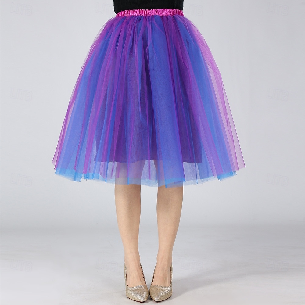 Fancy kostým Sukénka Tylová sukně Retro 80. léta Dospělé Dámské předvečer Všech svatých Karneval Párty Výkon Oblékněte se 2026 - $30.99 –P1