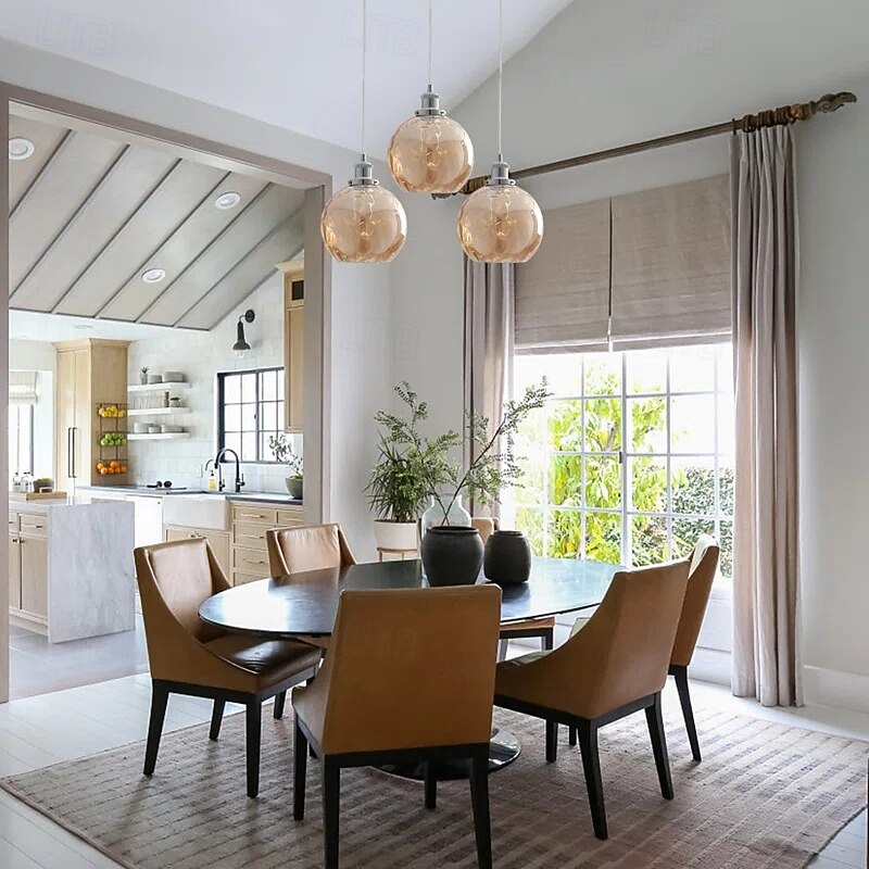 1 - одинарный подвесной светильник из хрома 2026 - $178.99 –P4