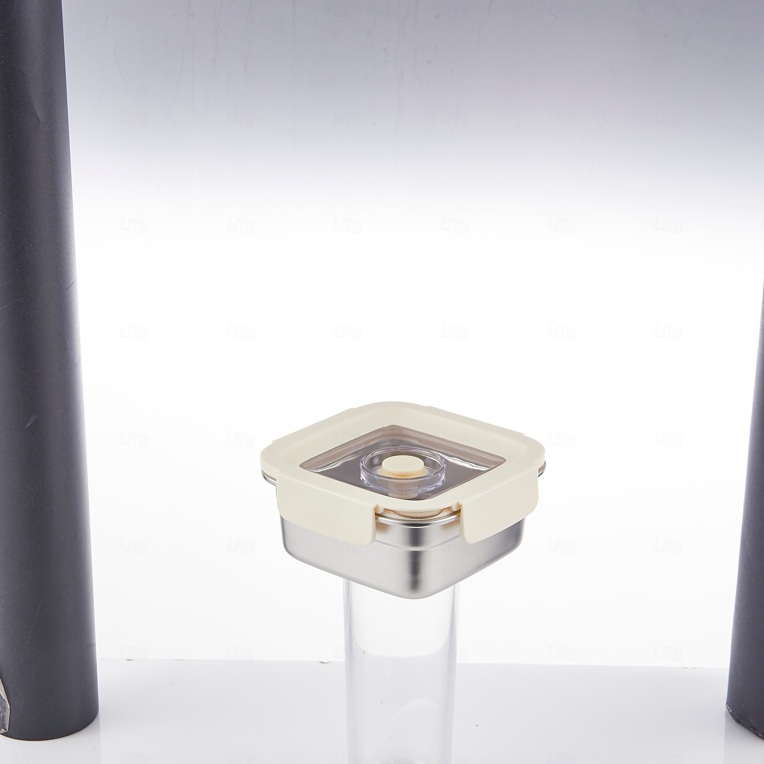 vakuummatbeholder matvaregodkjent sus304 forseglet matoppbevaringsboks bento lunsjboks for frukt, kjøleskapsikker, lufttett måltidsbeholder (firkantet) 2026 - $20.99 –P18