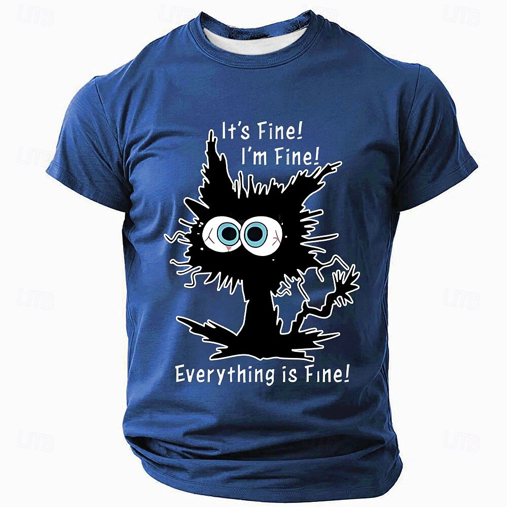 Bărbați Argou amuzant Tricou Manșon scurt Tricou Tipărire 3D Stil Nautic Cămașă Modă Zilnic Zilnic Stradă Albastru piscină Negru Roșu-aprins Vară Primăvară Îmbrăcăminte S M L XL XXL XXXL 2026 - $21.99 –P2
