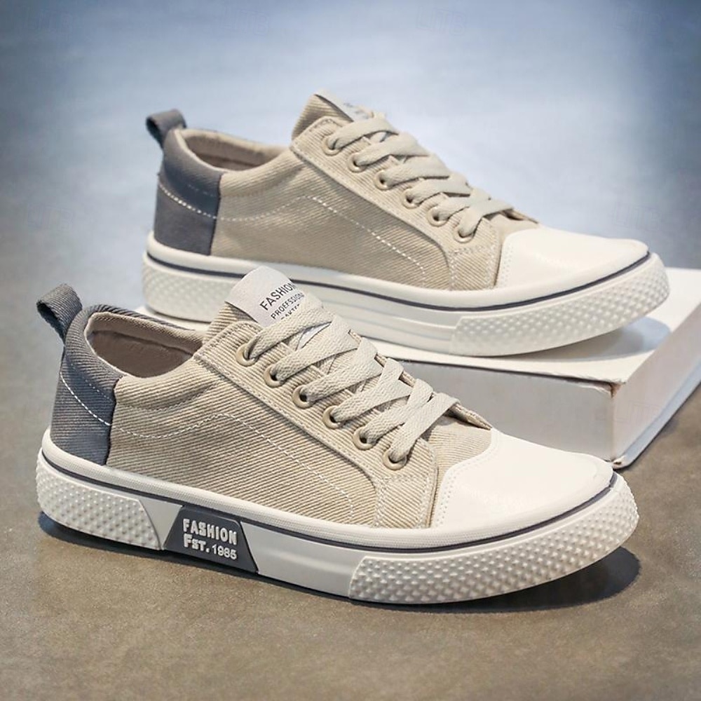scarpe da ginnastica da uomo, scarpe casual leggere con lacci e suola in gomma, stile da passeggio quotidiano resistente per uomo, perfette per streetwear, viaggi e outfit per il giorno di San del 2026 a $46.99 –P2