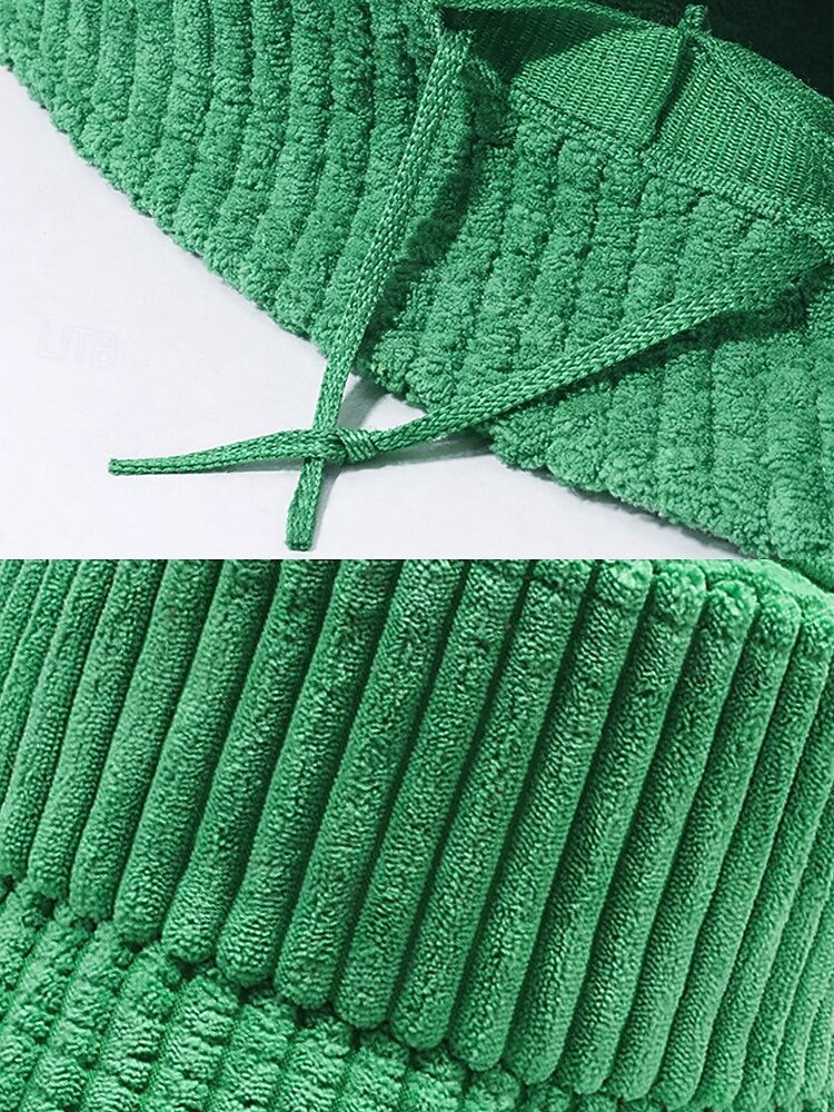 Cappello da pescatore in velluto a coste da donna, disponibile in vari colori, perfetto per il giorno di San Patrizio e per l'uso quotidiano, elegante e comodo del 2026 a $11.99 –P8