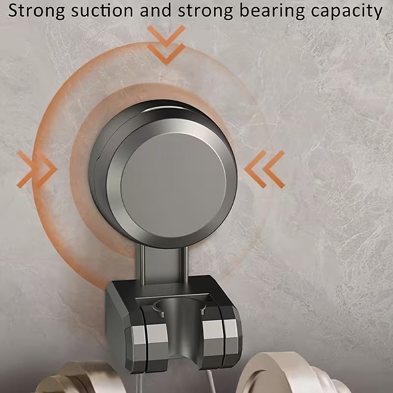 1/2 darabos tapadókorongos zuhanytartó - többcélú fürdőszobai kiegészítő, tapadókorongos permetezőtartó, hordozható, fokozott stabilitás és rugalmasság, praktikus zuhanytartozék-talp 2026 - $9.99 –P6