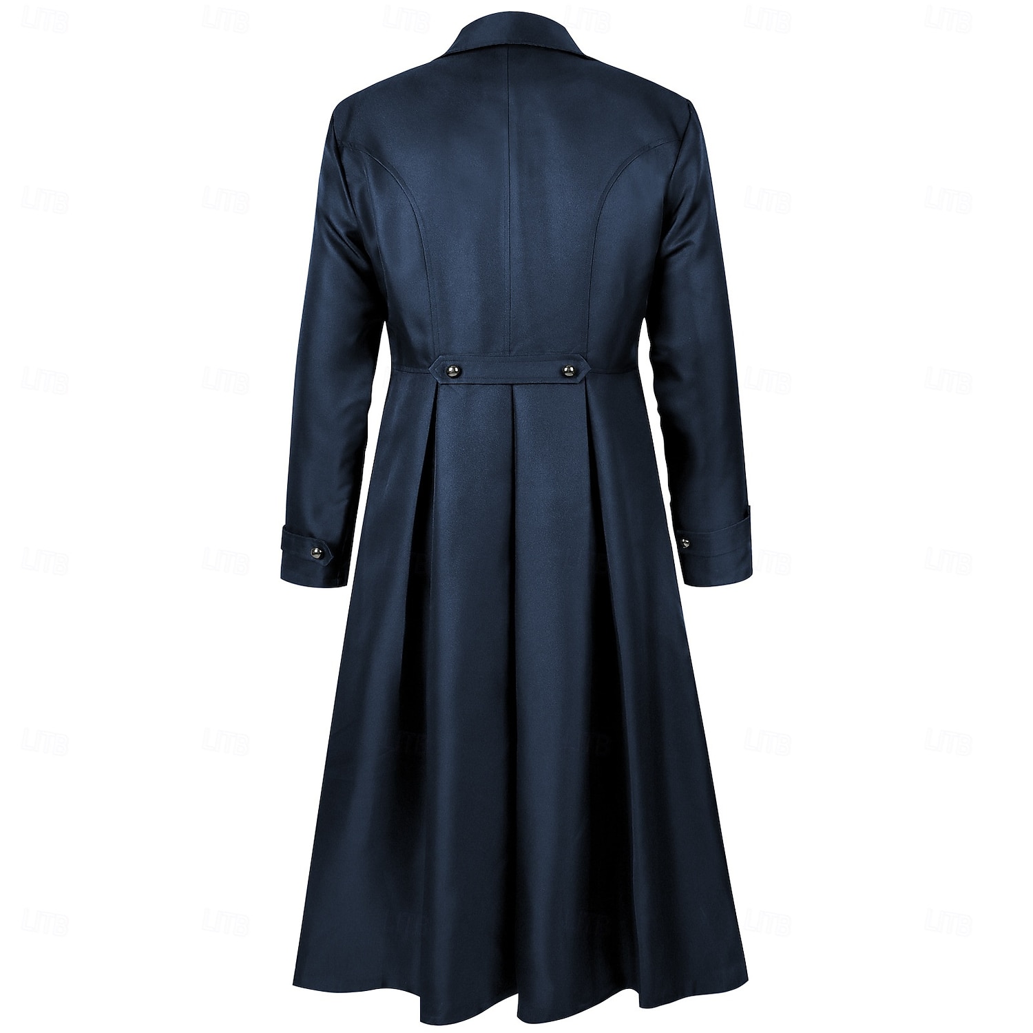 Retro Vintage Punk & Gothic Medieval Coat Tuxedo Tailcoat Long Sleeves Ebenezer Scrooge Vampire Knight Ritter Fancy Dress Men's Steampunk Halloween Performance LARP Ren Faire Adults Coat 2026 - $60.99 –P9