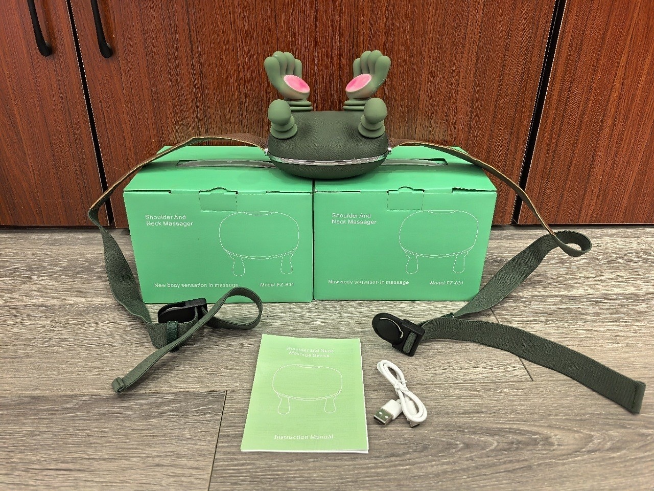 Massaggiatore per tessuti profondi ricaricabile tramite USB con 8 artigli, dispositivo portatile per le dita adatto a collo, schiena, spalle e gambe, regalo perfetto sia per uomini che per donne, del 2026 a $53.99 –P12