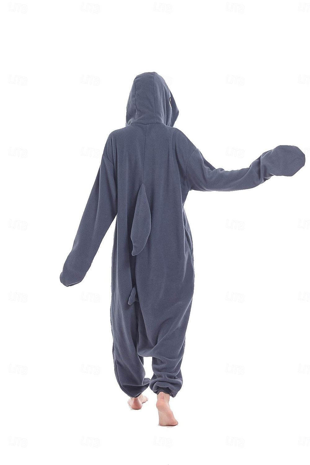 Pijamale Kigurumi Costum de grup Costumul Onesie Animal Rechin Cald Confortabil Capișon Lână  Adulți Bărbați Pentru femei Unisex Halloween Carnaval Petrecere Performanță homewear Îmbrăcați-vă 2026 - $41.99 –P5