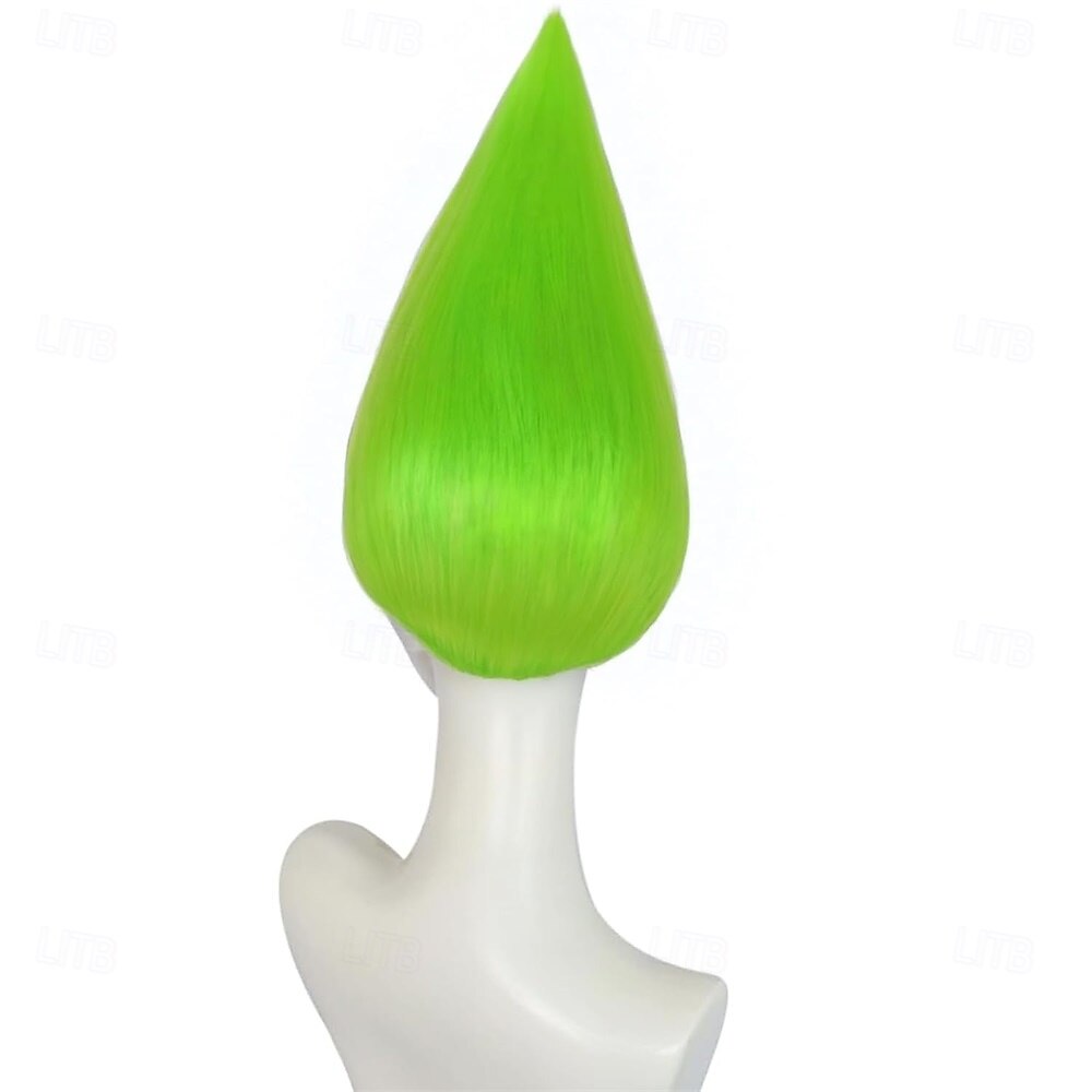 St. Patrick's Day grünliche, glatte Cosplay-Perücken 2026 - $24.99 –P4