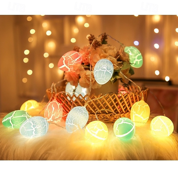 ביצי פסחא לד מחרוזת אורות USB מחרוזת אורות פיות לקישוט מסיבת פסח באביב קישוט פנימי וחיצוני 2026 - $17.99 –P2