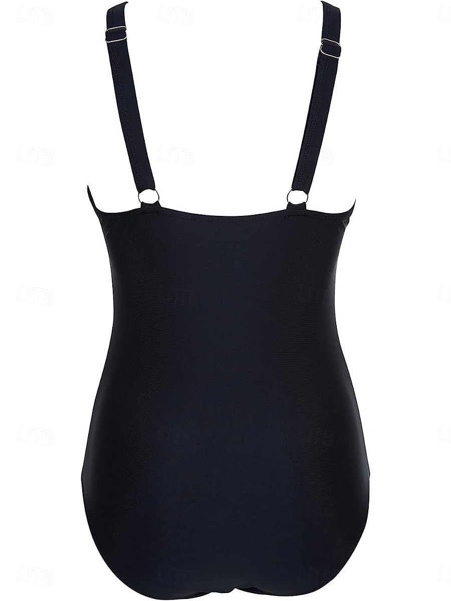 نسائي ملابس السباحة قطعة واحدة ملابس البحر ملابس السباحة شبكة بنطلون رياضي للبطن عالي الخصر ضعيف بدون ظهر العطلة ملابس الشاطئ جلد نمر أوراق V رقبة بدون كم بدلة سباحة 2026 - $21.99 –P3