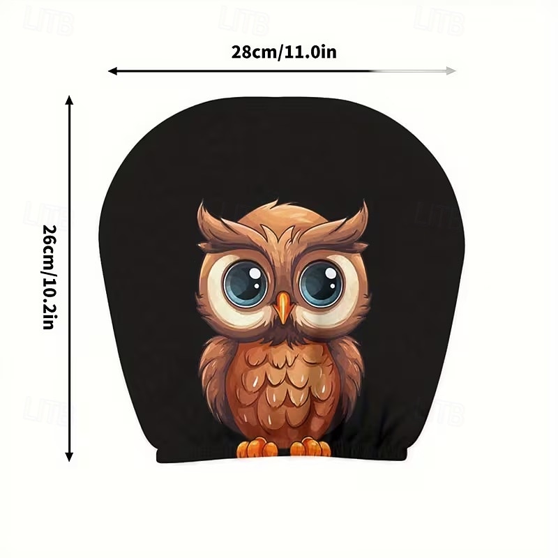 2 יחידות כיסויי משענות ראש לרכב עם הדפסה מצוירת של חיות חמודות, ללא מילוי, אביזרי פנים לרכב, כיסויי משענות ראש אוניברסליים לרכב, קישוטי פנים לרכב, מתאים לשימוש בכל מזג אוויר ללא מילוי 2026 - $8.99 –P33