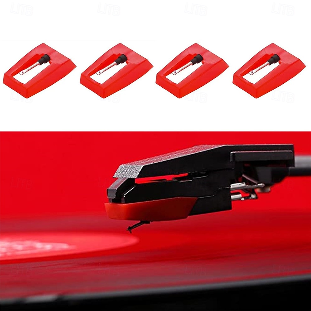 4 шт. универсальных сменных игл для проигрывателя виниловых пластинок 2026 - $15.99 –P1