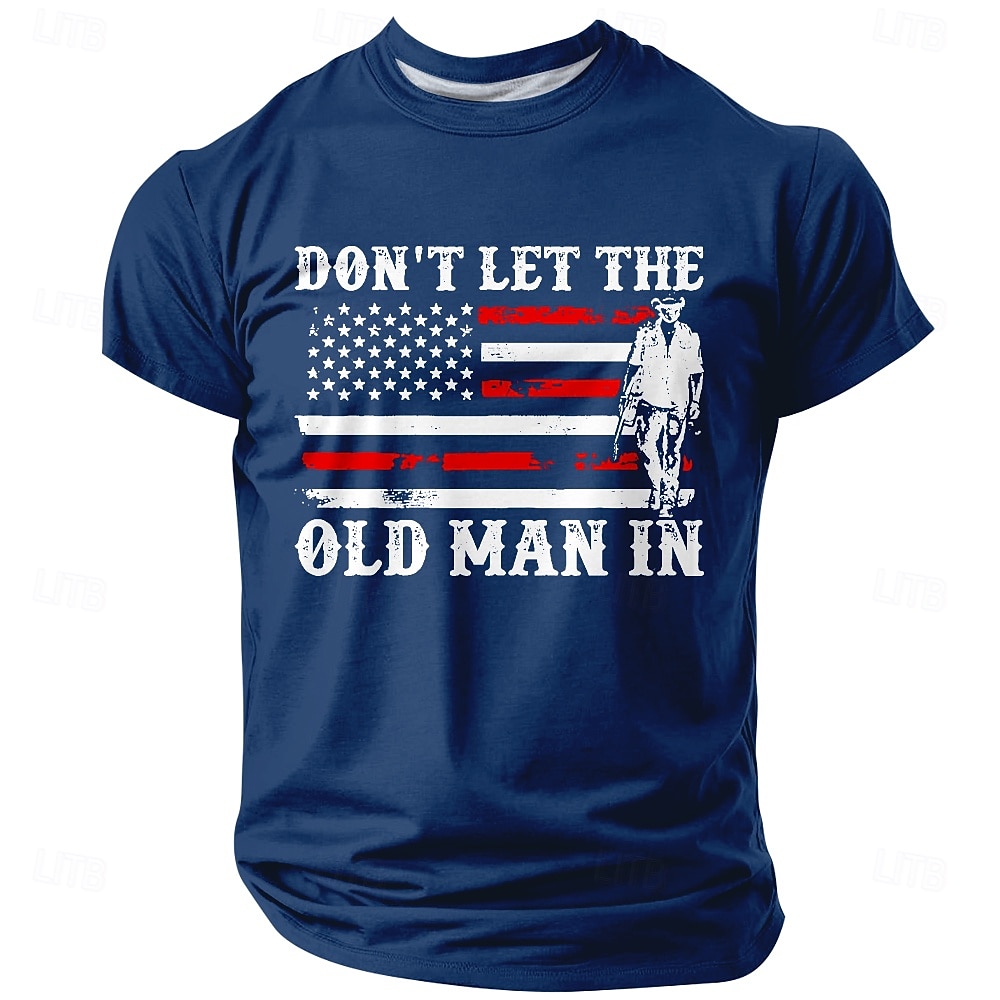 Per uomo Vecchio Uomo Gergo divertente Maglietta Manica Corta maglietta Stampa 3D Girocollo Camicia Moda Quotidiano Quotidiano Streetwear Blu Nero Rosso Estate Primavera Abbigliamento S M L XL XXL del 2026 a $21.99 –P2