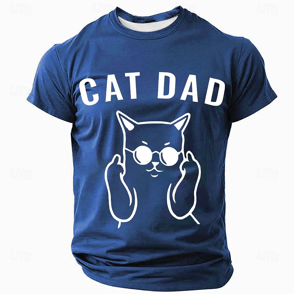 Ανδρικά Αστεία αργκό Μπλουζάκι Κοντομάνικο Κοντομάνικη μπλούζα 3D εκτύπωση Στρογγυλή Ψηλή Λαιμόκοψη Πουκάμισο Μοντέρνα Καθημερινά Καθημερινά Δρόμος Θαλασσί Μαύρο Ρουμπίνι Καλοκαίρι Άνοιξη Ρούχα Τ M L 2026 - $21.99 –P3