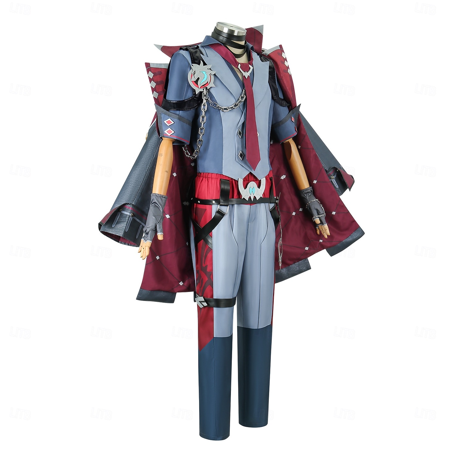 Elementar-Saga Wriothesley Anime Cosplay Kostüm Outfits Cosplay-Anzüge Videospielkostüme Halloween Karneval Party Comic-Konzert Kostüm Für Herren Erwachsene 2026 - $163.29 –P5