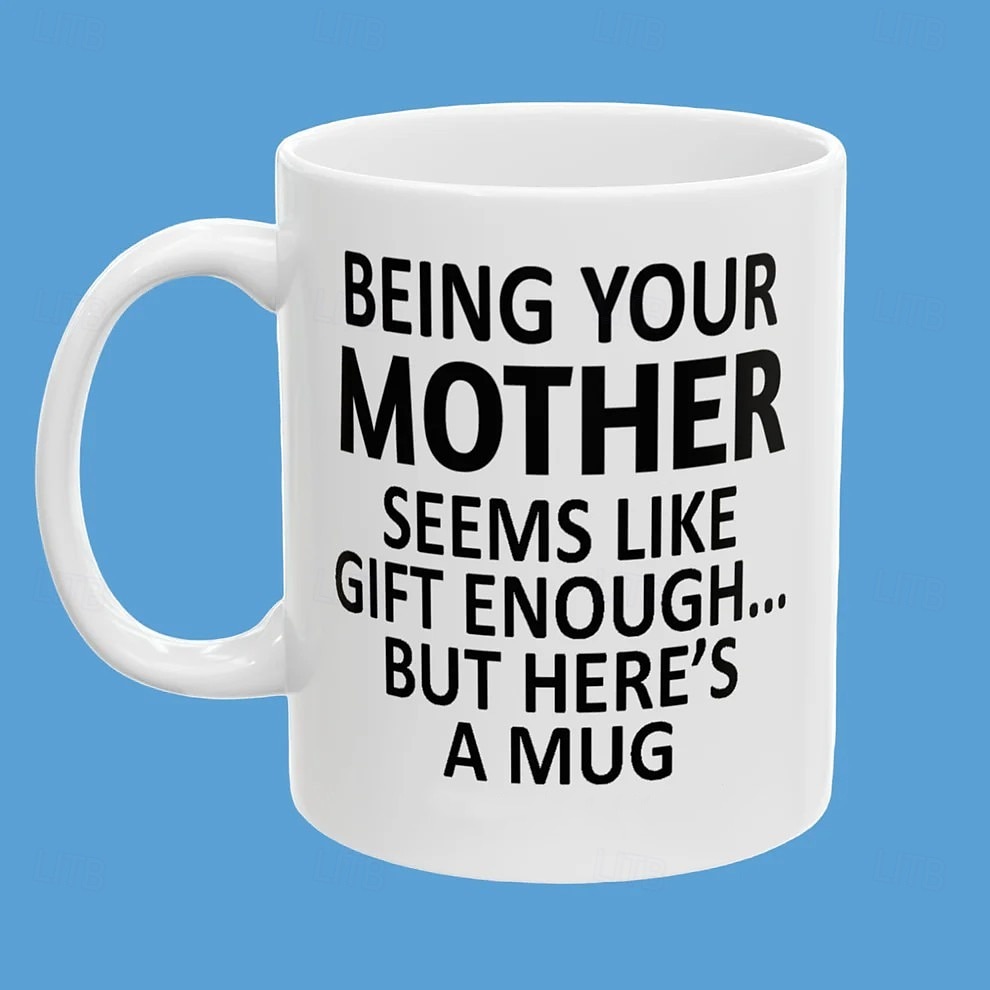 Essere tua madre tazza divertente da 11oz tazza di caffè festiva da madre regalo di Natale esilarante bicchieri stagionali per compleanno di famiglia del 2026 a $16.99 –P3