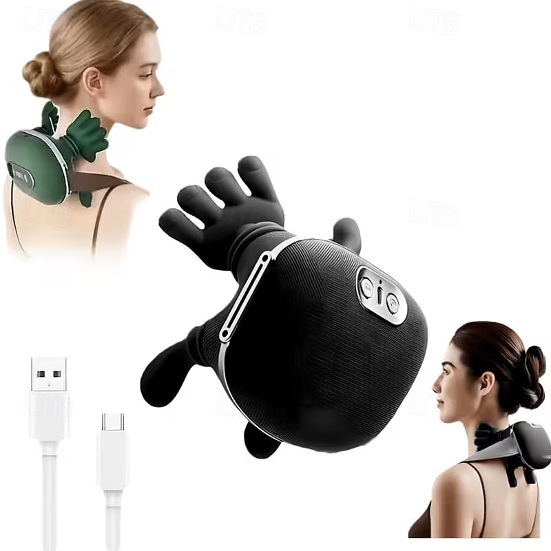 Massaggiatore per tessuti profondi ricaricabile tramite USB con 8 artigli, dispositivo portatile per le dita adatto a collo, schiena, spalle e gambe, regalo perfetto sia per uomini che per donne, del 2026 a $53.99 –P2