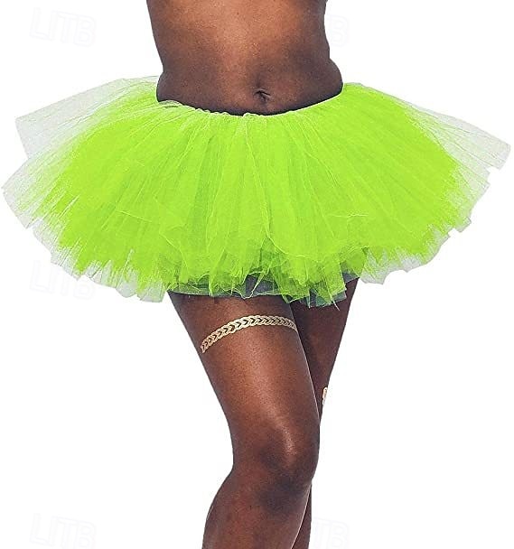 Costume di fantasia Tutu Gonna in tulle Retrò Vintage Anni '80 Adulti Per donna Halloween Carnevale Feste Performance Vestirsi del 2026 a $29.99 –P15