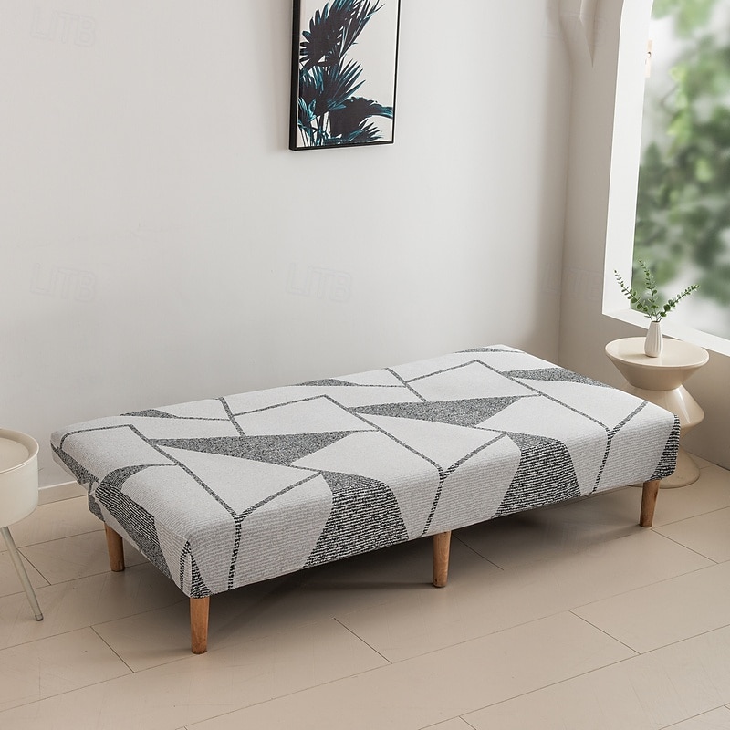 Housse de canapé-lit extensible en tissu imprimé, disponible en 3 tailles différentes, housse de canapé sans accoudoirs, housse de banc élastique, protection décorative pour le Nouvel An, décoration de 2026 ? $28.99 –P3