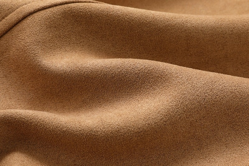 Homens jaqueta leve Jaqueta casual Jaqueta de camurça sintética Para Noite Macio Fivela Primavera & Outono Casual Colarinho Chinês Padrão Cáqui Claro Preto Azul Marinha cáqui Verde Tropa Casaco de 2026 por $56.99 –P8