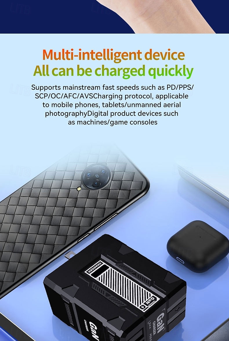 Încărcător Wireless 2 Port Statie de incarcare multi USB FTS ROHS CCC Încărcare rapidă fără fir Παγκόσμιο 3 în 1 Pentru Universal 2026 - $26.99 –P11