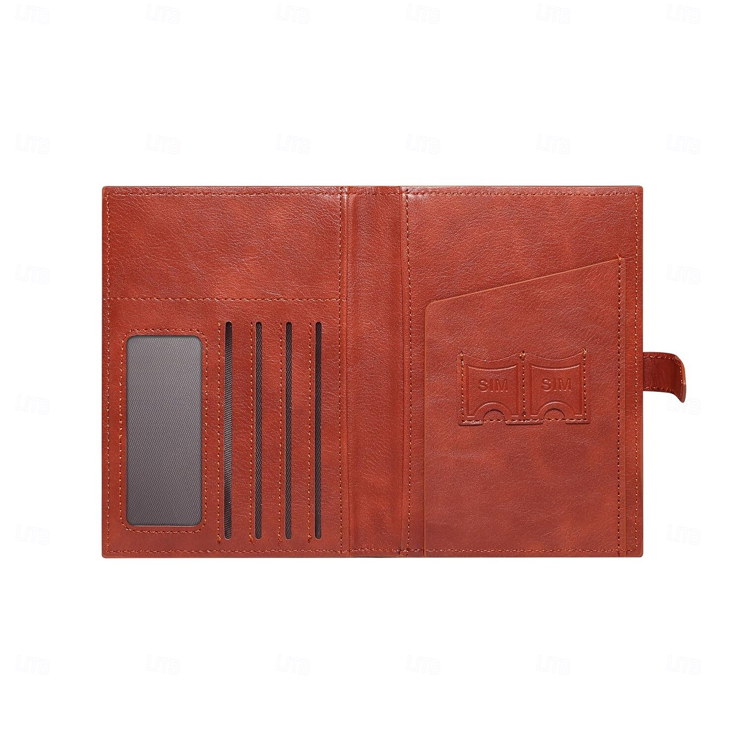 Genuine Leather Passport HolderFull Grain Leather Passport Holder Wallet Cover for Men and Women Travel 2026 - $27.99 –P2