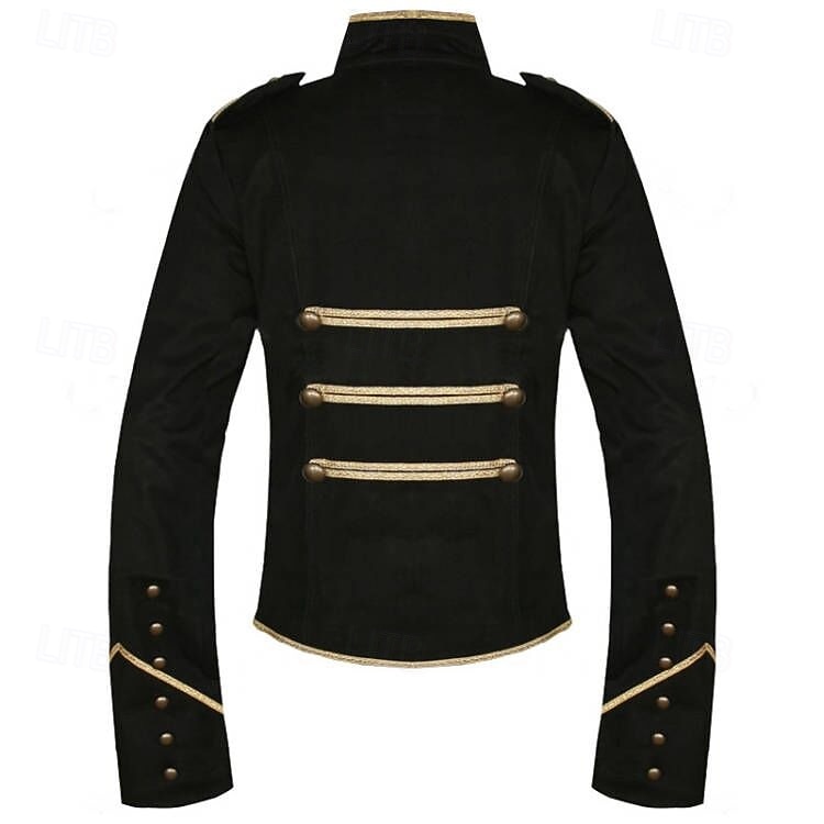Retrò Vintage Rococò Cappotto Mascherata Giacca da circo Lunghe Principe Aristocratico Costume Per uomo Carnevale Mascherata Evento / Festa Adulti Cappotto Autunno & Inverno del 2026 a $54.99 –P2