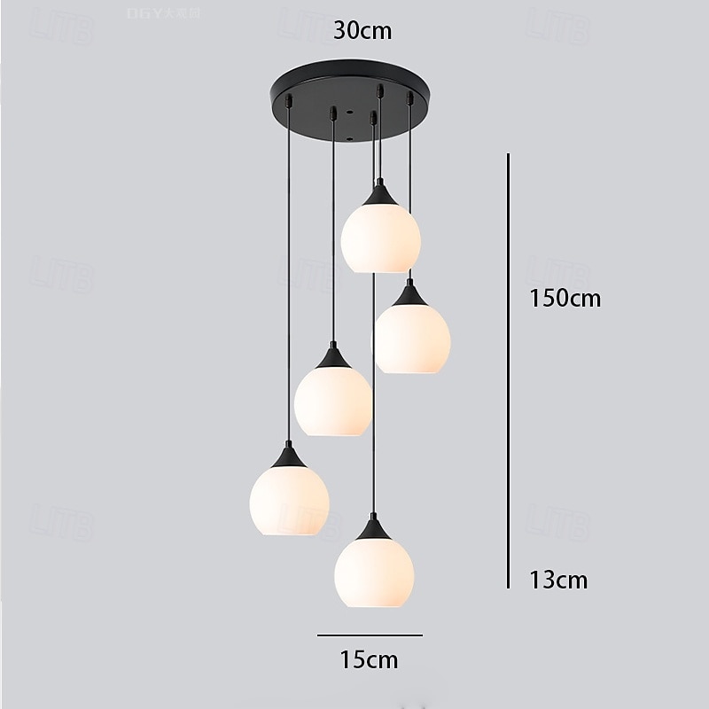 Suspensions LED modernes – lustres élégants pour escalier & salon de 2026 ? $406.75 –P4
