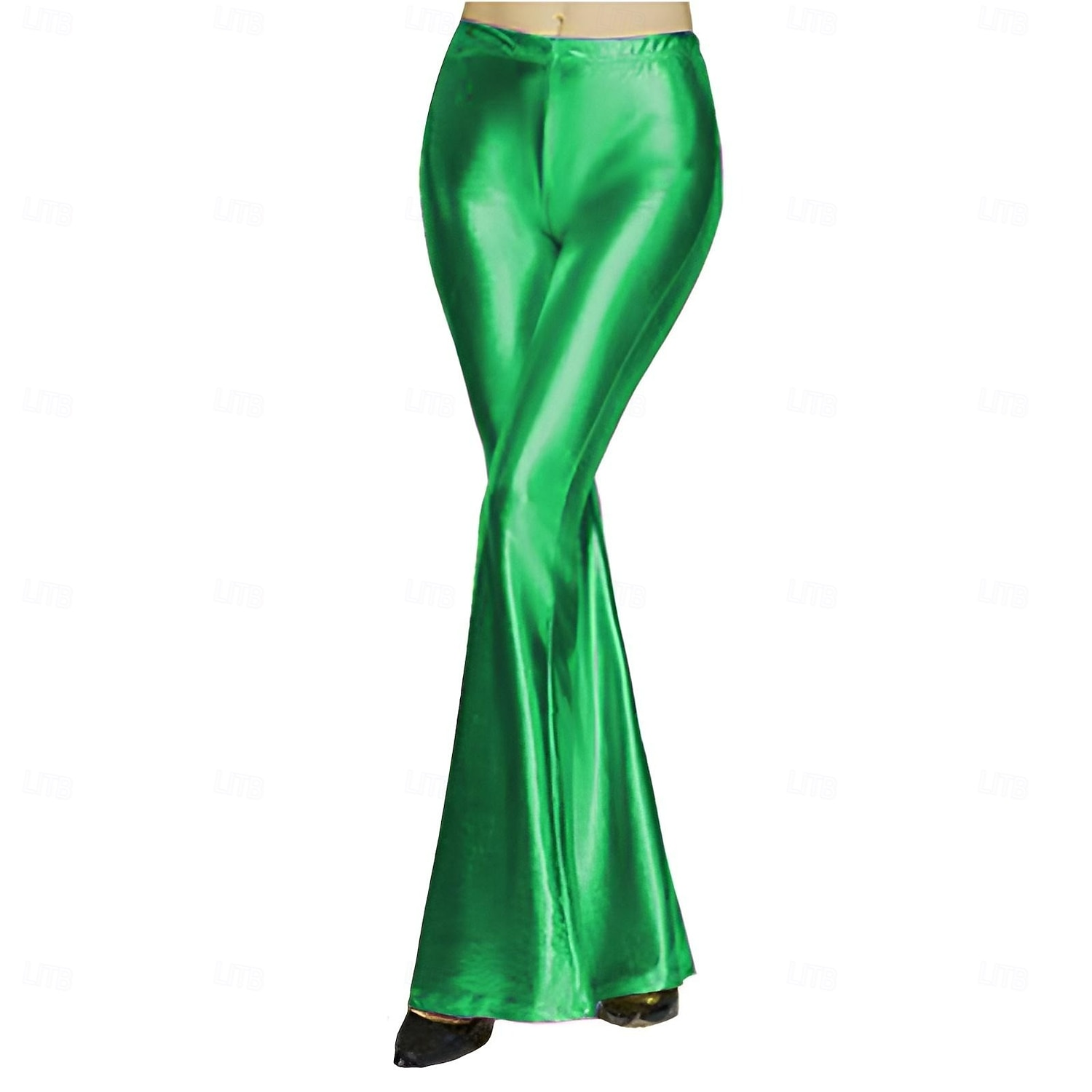 Anni '80 Hip Pop Pantaloni a zampa d'elefante Costume Abba Pantaloni a zampa Disco Tinta unica Costume Per donna Costume di Carnevale Carnevale Club Performance Parata dell'Orgoglio Adulti Pantaloni del 2026 a $39.99 –P2